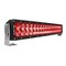 Black Oak Led Black Oak 20in Curved Double Row Red LED Predator Hunting Light Bar - Combo Optics - Black Housing 20CR-D3OS - alternate 1